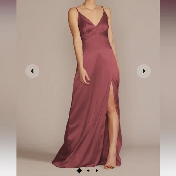 green emerald velvet dress Pink Plus Size Evening Dress